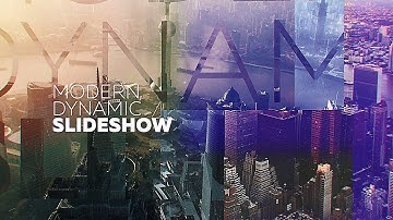 Modern Dynamic Slideshow (After Effects Template)