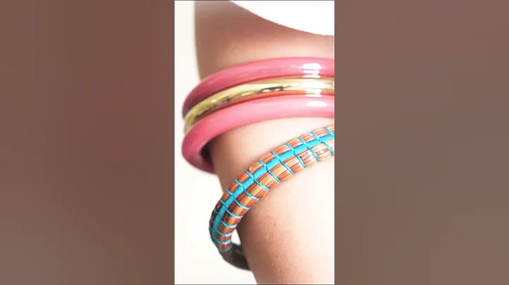 DIY Woven Pine needle Bracelet