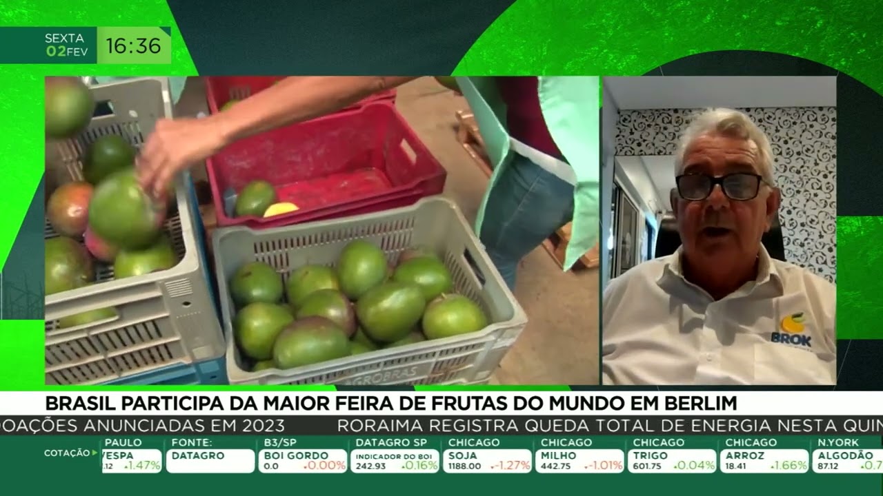 Brasil participa da maior feira de frutas do mundo em Berlim