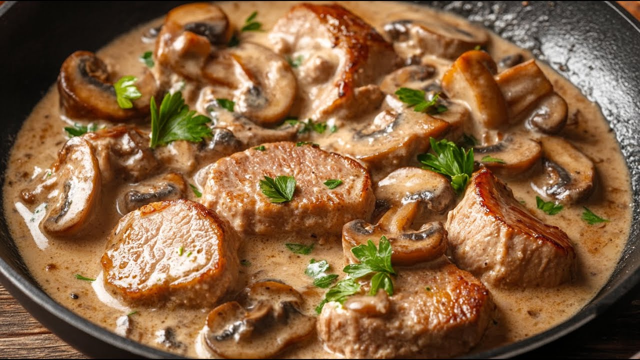 I have never had pork in such a delicious sauce! Delicious and simple!