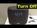 How To Turn Off Alarm On Ihome Clock-Easy Tutorial