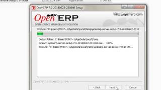 Install OpenERP