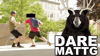 Dare MattG - 83 (Almost punched in the face, Dropping it likes it hot)