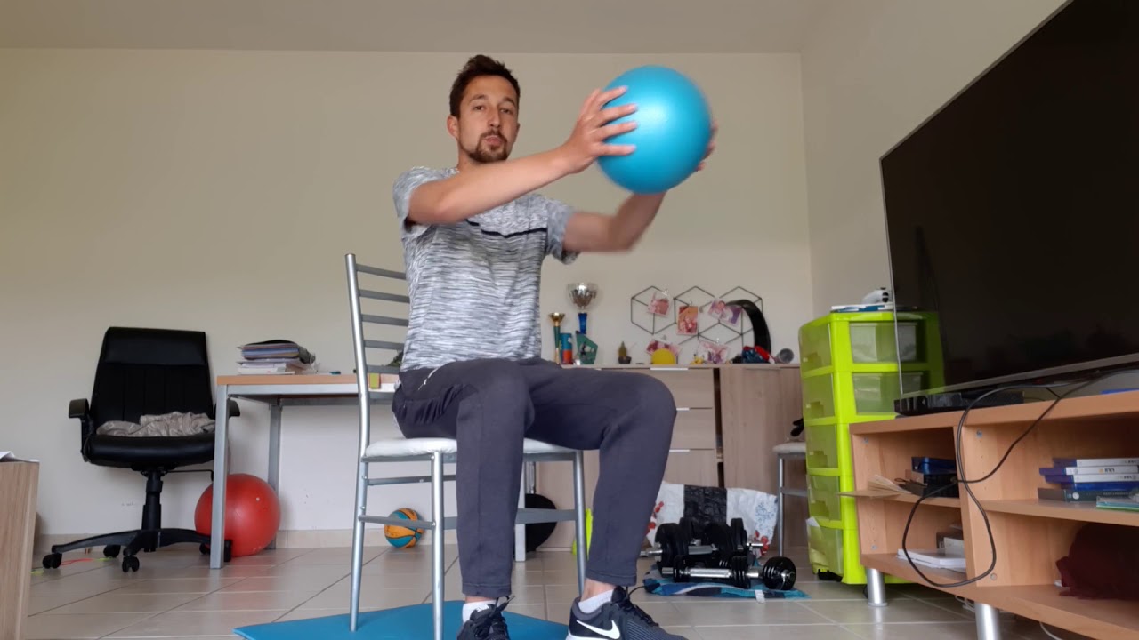 Gym douce avec balle