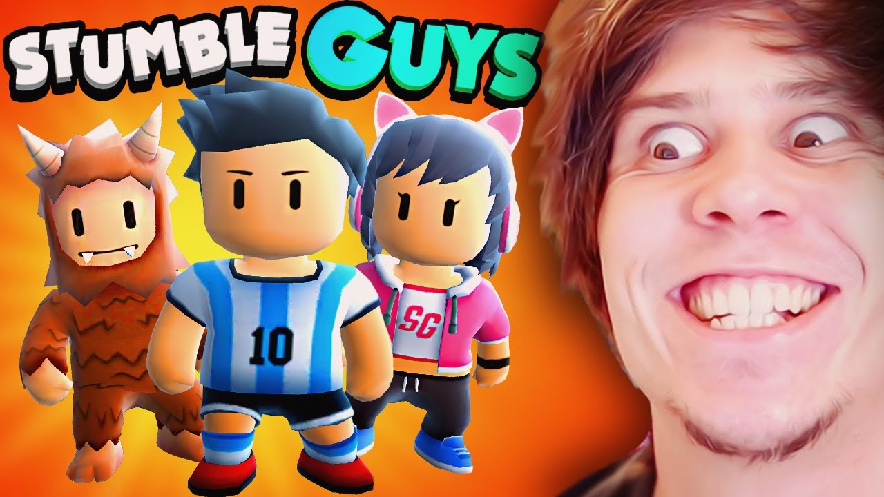 RUBIUS JUEGA STUMBLE GUYS w/ VEGETTA777, ALEXBY y AGENTE MAXO