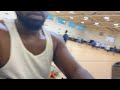 Pkg deluxe hoop in the gym