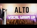 Alto vocal warm up  low female vocal range