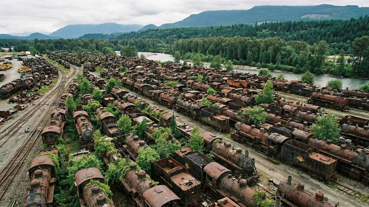How A Scrapyard Saved Steam Locomotives From Dying