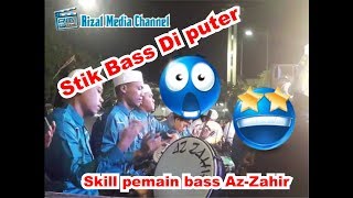 AKSI PEMAIN BASS AZ-ZAHIR || AZ-ZAHIR LIVE DI KUDUS