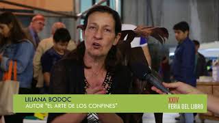 LILIANA BODOC EN LA FERIA DEL LIBRO DE SANTA FE