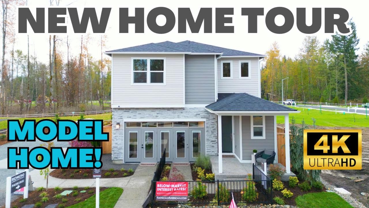 🔥 New Home Tour Richmond American Homes Lowell Floor Plan YouTube