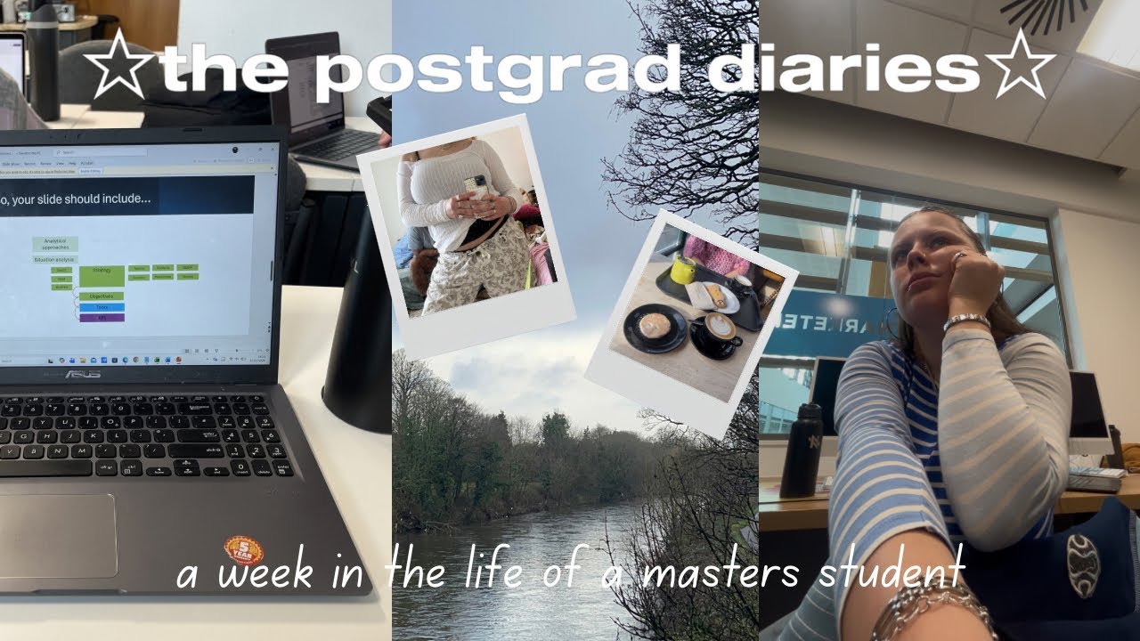 a week in the life of a digital marketing postgrad student at cardiff met