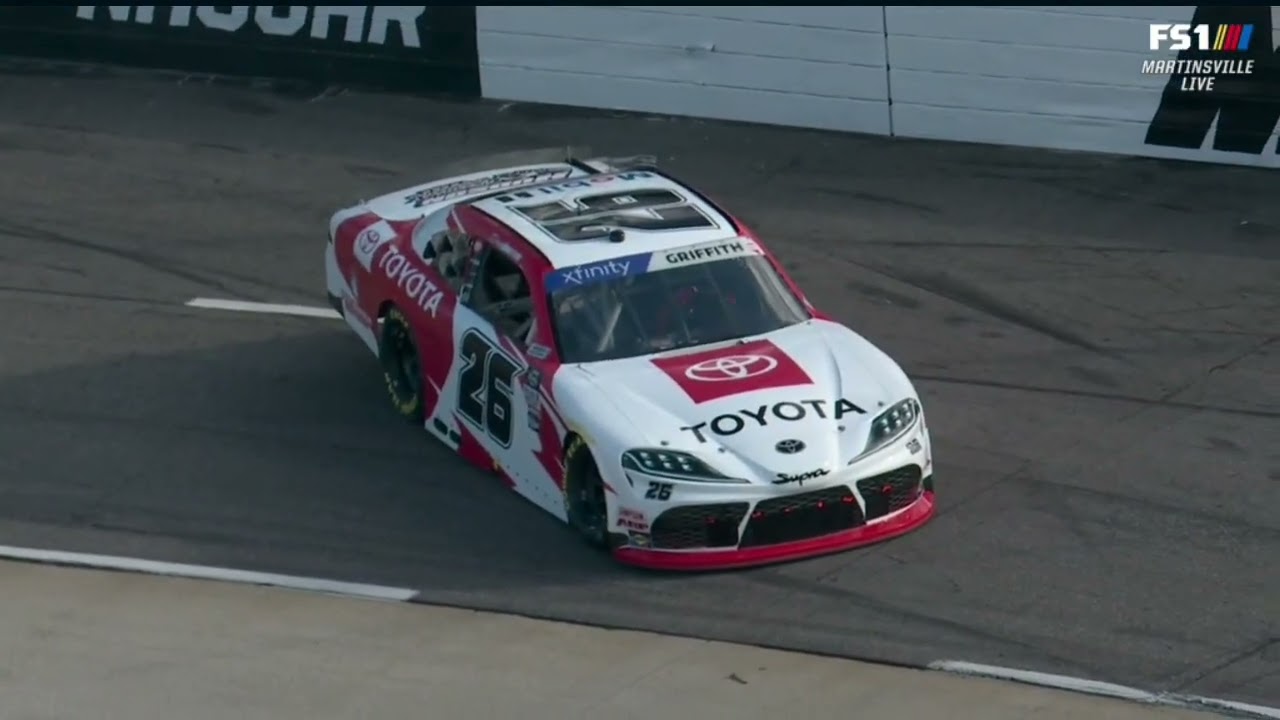 DEREK GRIFFITH SPIN – 2022 NASCAR XFINITY SERIES PRACTICE AT MARTINSVILLE
