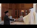 Su Alteza el Emir recibe las cartas credenciales de cuatro nuevos embajadores