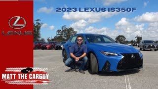 2023 Lexus IS350 F Sport is the best looking performance sedan… but does the performance match?