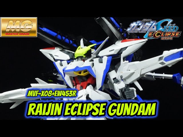 P-Bandai MG Raijin Striker Pack Review | Gundam Seed Eclipse - YouTube