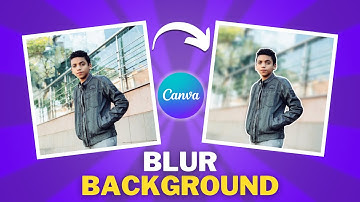 How to blur Background in Canva | Learn Canva | Tutorial In Hindi