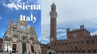 Siena 4K Walking Tour 🇮🇹 Tuscany's Magical Medieval Old Town