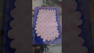 beautiful face theme border design idea by little solve