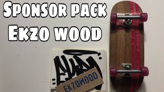 Меня взяли на СПОНСОРСТВО в EKZO WOOD! Распаковка спонсорпака!