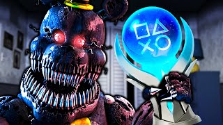 Five Nights at Freddy's 4 Platinum Trophy is HORRIFYING