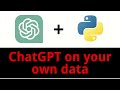 Tutorial on How To use ChatGPT on YOUR OWN data in 2 Minutes using LangChain - OpenAI API - Part 1 Mp3 Song