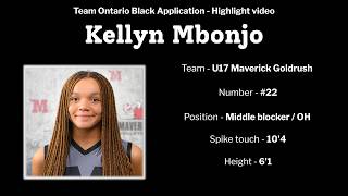 Team Ontario black application - Highlight video 2026 screenshot 3