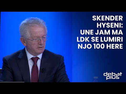 Skender Hyseni: Une jam ma LDK se Lumiri njo 100 here