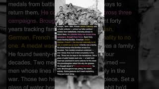 Soldier Spent 40 Years Finding the Family of Every Medal He Found on Battlefields | Military History