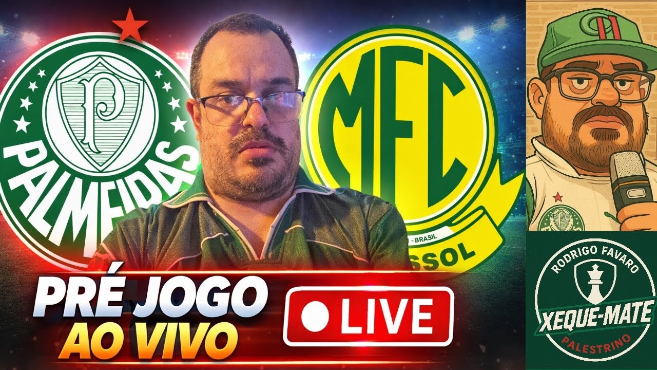 🐷 PALMEIRAS X MIRASSOL AO VIVO | PRÉ JOGO COM OPINIÃO DO TORCEDOR