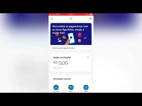Vídeo: Como Colocar Dinheiro No Seu Telefone Com O PayPal