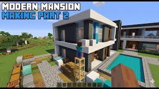 How to build a modern Minecraft house exterior