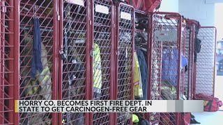 Horry County Fire Rescue first in state to introduce PFAS-free turnout gear