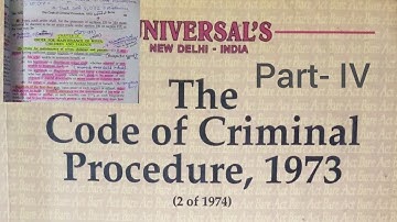 The Code of Criminal Procedure,1973. short tricks for learning BARE ACT provisions..😊