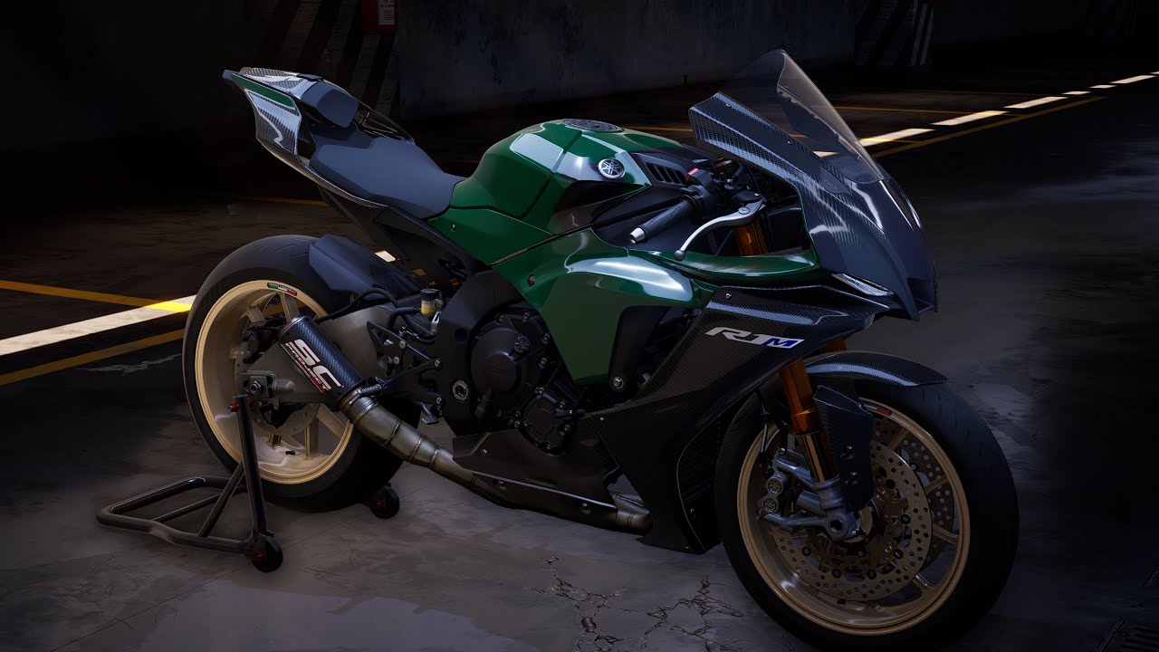 RIDE 5 - 2020 YAMAHA YZF - R1M GAMEPLAY [Ps5 Slim 4K - 60fps] - YouTube