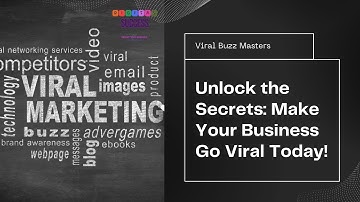 Unlock Viral Success: Secrets to Skyrocket Your Business 🚀