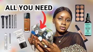 Beginner Makeup Starter Kit  | All you need and How to use it - Detailed video