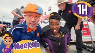 Blippi's Fast & Eco-Friendly Adventure | 1 HR OF MEEKAH! | Educational Videos for Kids