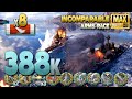 Battleship Incomparable: Huge 388k in Arms race - World of Warships