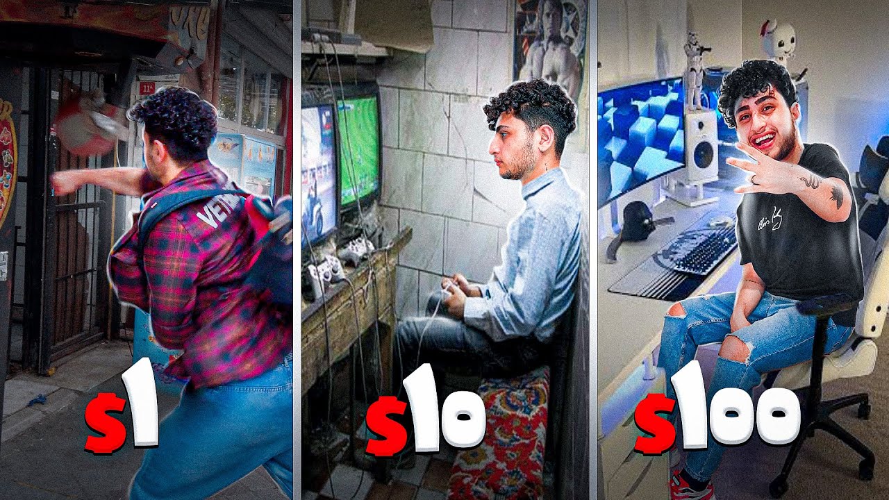 1$ vs 10$ vs 100$ 🎮 بهترین تا بدترین گیمنت های استانبول : گیمینگ
