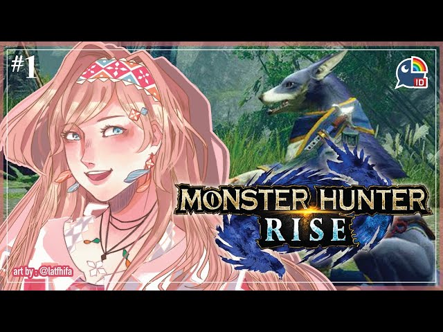 【Monster Hunter Rise #1】First Impression & Hello Palamute!【NIJISANJI ID | Layla Alstroemeria】のサムネイル