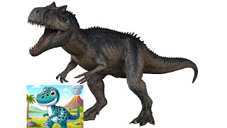 Dino Facts And Tailz 4Kidz: Ally the Allosaurus: Standing Tall