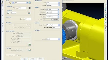PowerMILL8 Blisk Machining