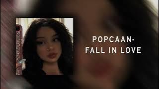Popcann-Fall In Love [Sped Up Reverb]