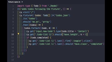 Work With Cypress JSON Fixtures Using TypeScript