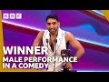 Mawaan rizwan wins male performance in comedy award for juice  bafta tv awards 2024  bbc