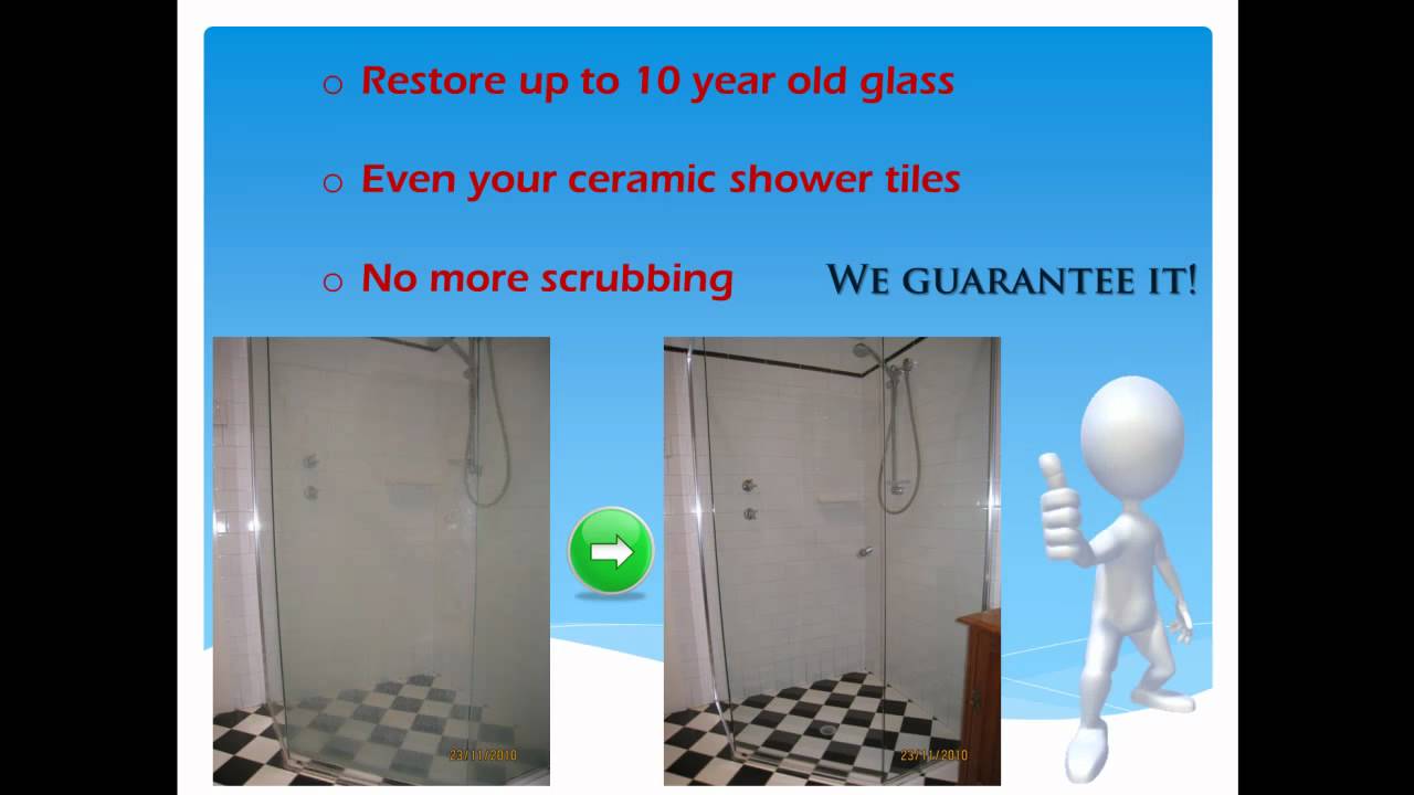 Cleaning Shower Glass YouTube