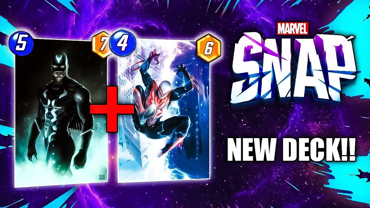 Spider-Man 2099 and Black Bolt Marvel Snap Deck