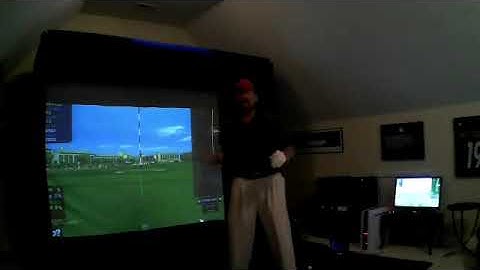 Golf Simulator Cage and Golf Screen Pro Series