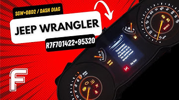 Jeep Wrangler R7F701422 + 95320 Speedometer Mileage Correction | FORZA 614 – Dash Plug / OBD2 + SGW